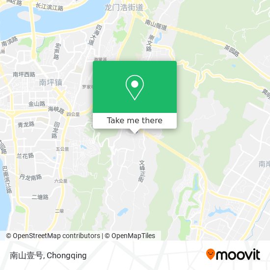 南山壹号 map