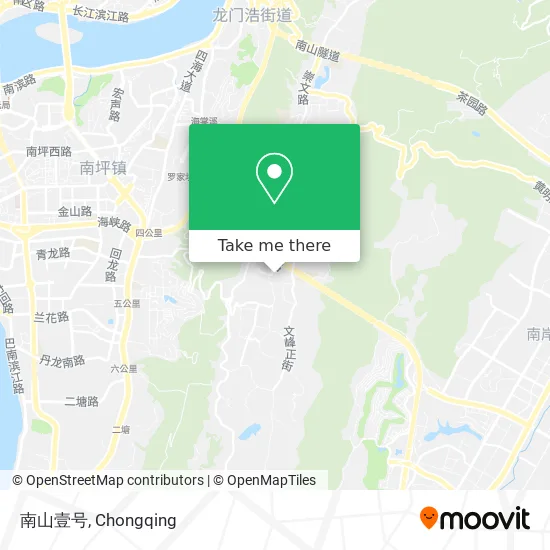 南山壹号 map