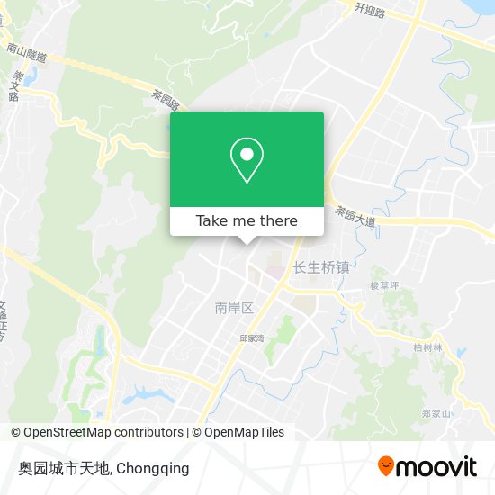 奥园城市天地 map