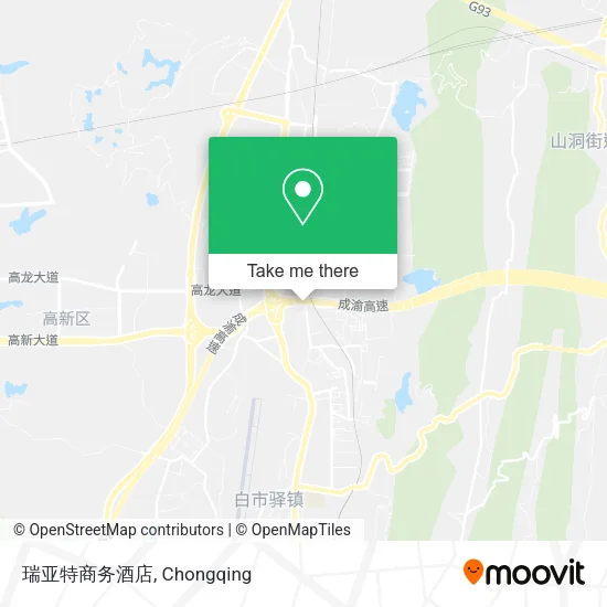 瑞亚特商务酒店 map