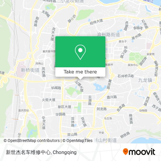 新世杰名车维修中心 map