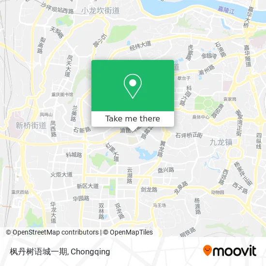 枫丹树语城一期 map