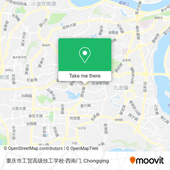 重庆市工贸高级技工学校-西南门 map