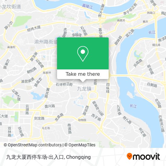 九龙大厦西停车场-出入口 map