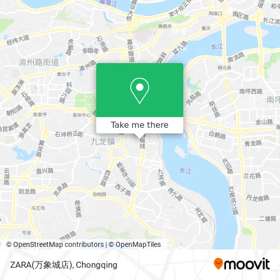 ZARA(万象城店) map