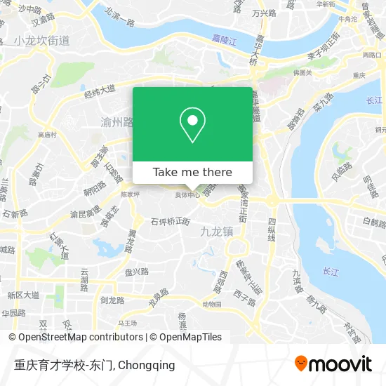 重庆育才学校-东门 map