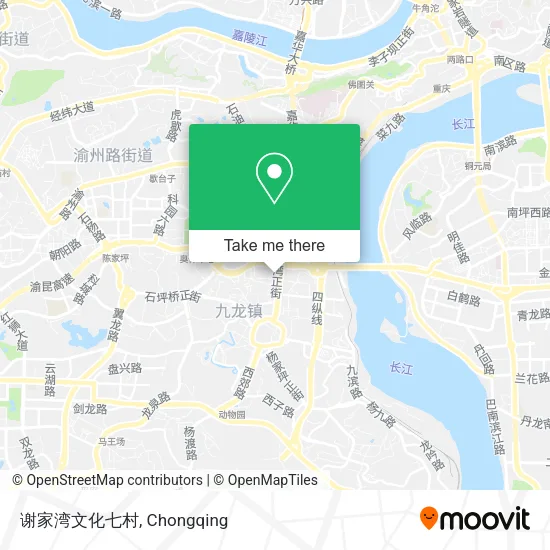 谢家湾文化七村 map