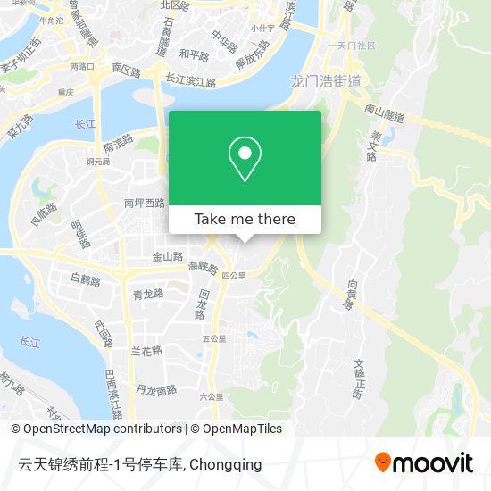 云天锦绣前程-1号停车库 map