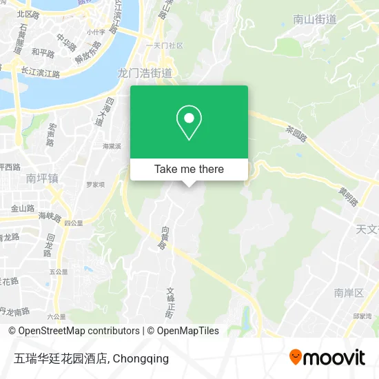 五瑞华廷花园酒店 map