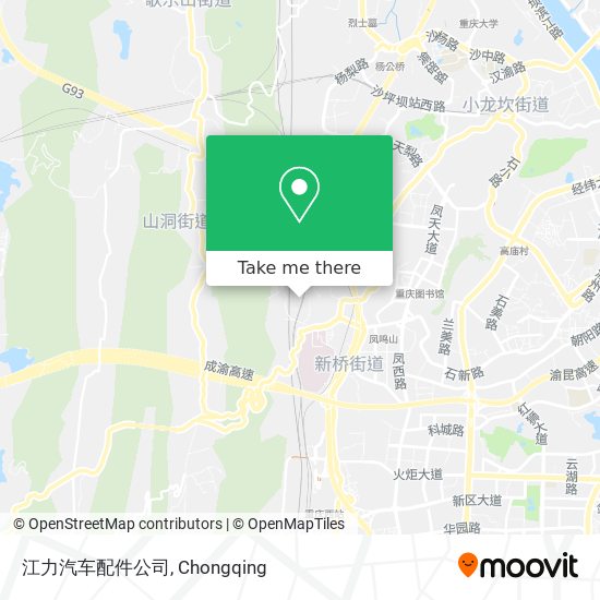 江力汽车配件公司 map