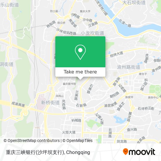 重庆三峡银行(沙坪坝支行) map