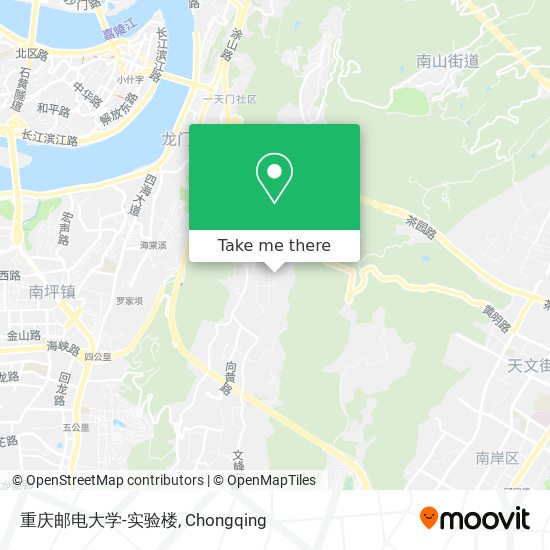 重庆邮电大学-实验楼 map