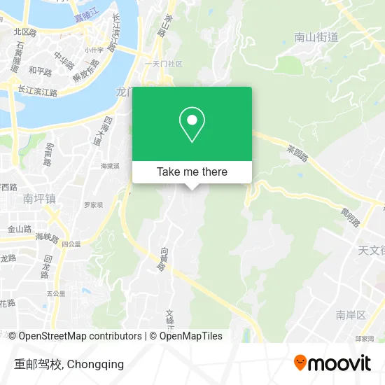 重邮驾校 map