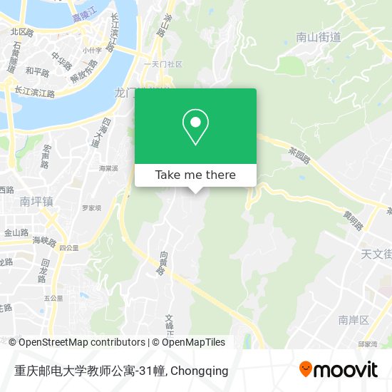 重庆邮电大学教师公寓-31幢 map