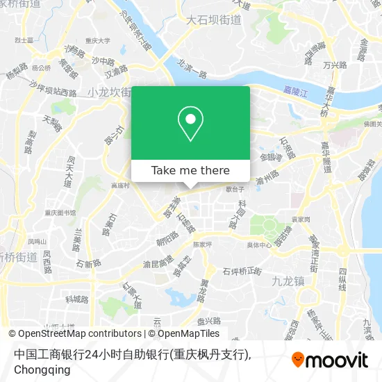 中国工商银行24小时自助银行(重庆枫丹支行) map