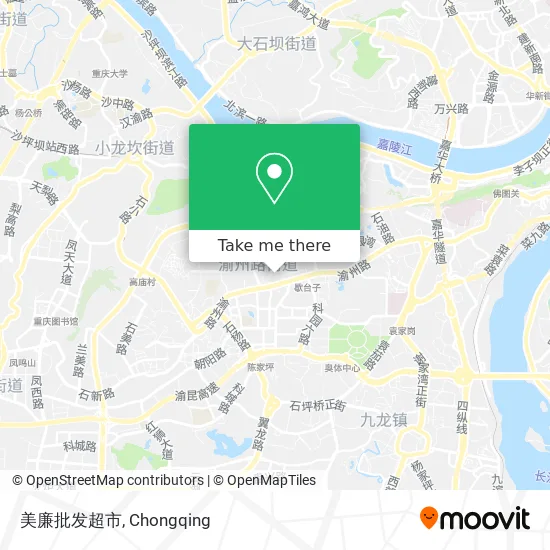 美廉批发超市 map