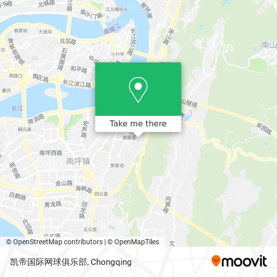 凯帝国际网球俱乐部 map