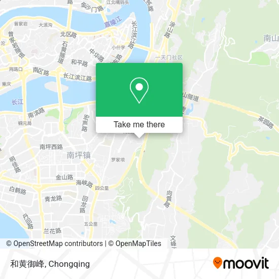 和黄御峰 map