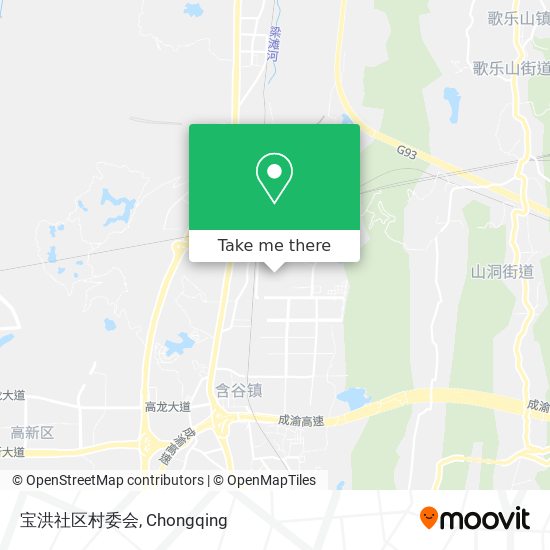 宝洪社区村委会 map
