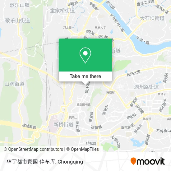 华宇都市家园-停车库 map