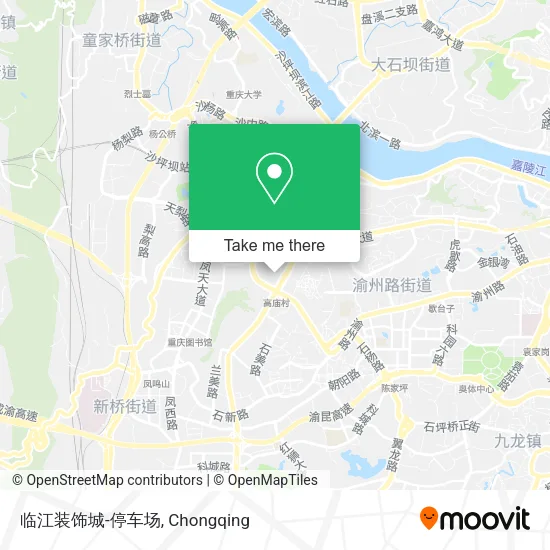 临江装饰城-停车场 map