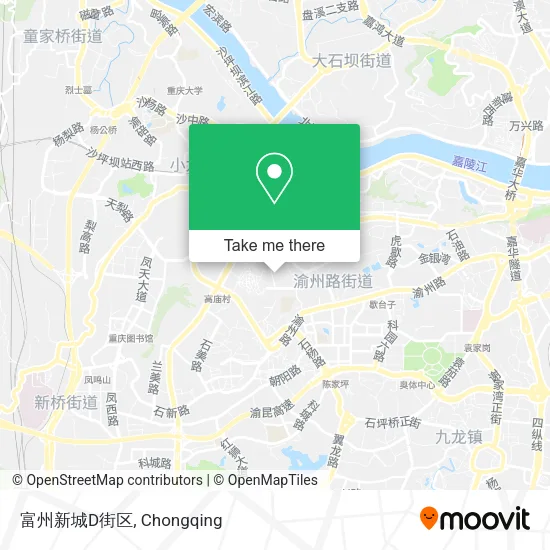 富州新城D街区 map