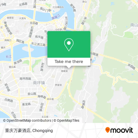 重庆万豪酒店 map