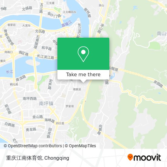 重庆江南体育馆 map