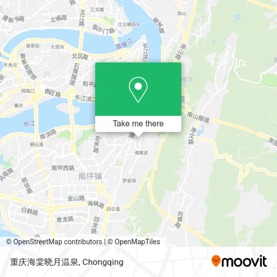 重庆海棠晓月温泉 map