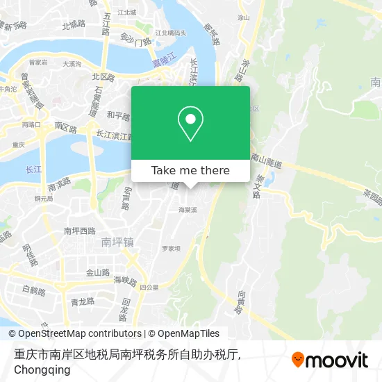 重庆市南岸区地税局南坪税务所自助办税厅 map