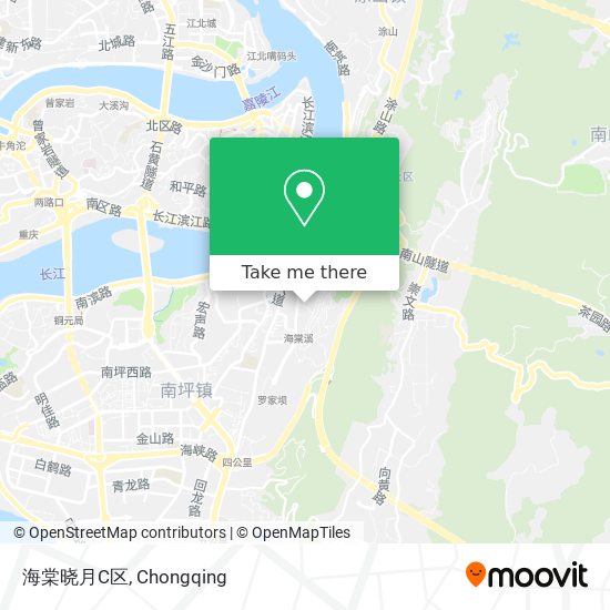 海棠晓月C区 map