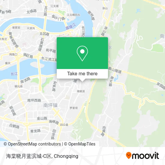 海棠晓月蓝滨城-C区 map