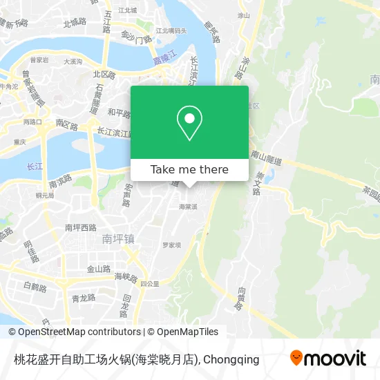 桃花盛开自助工场火锅(海棠晓月店) map