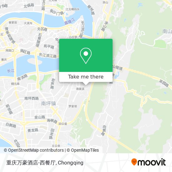 重庆万豪酒店-西餐厅 map