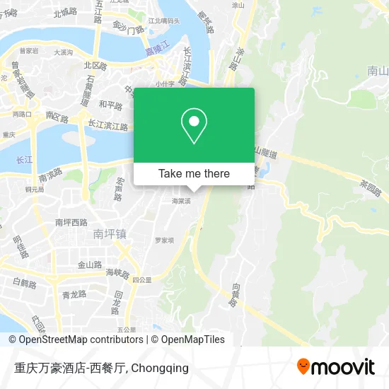 重庆万豪酒店-西餐厅 map