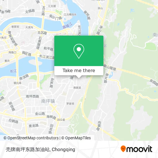 壳牌南坪东路加油站 map
