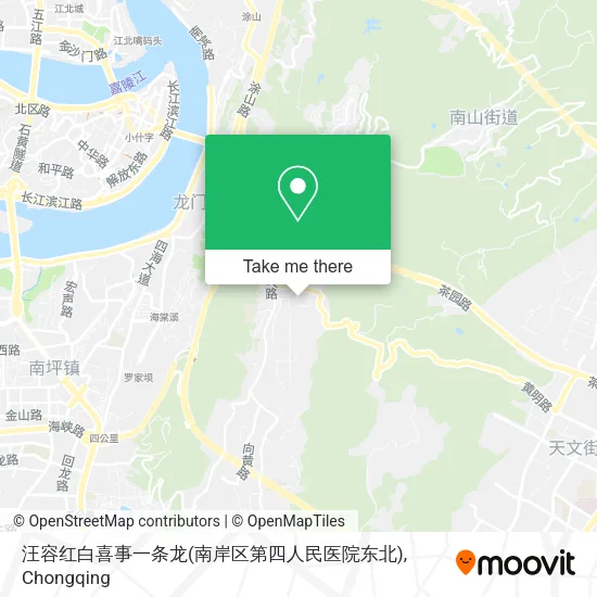 汪容红白喜事一条龙(南岸区第四人民医院东北) map