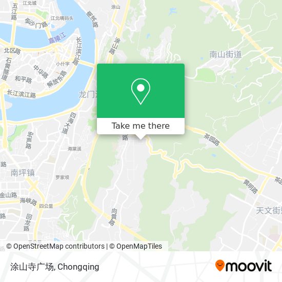 涂山寺广场 map