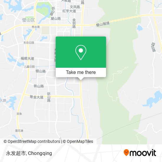 永发超市 map