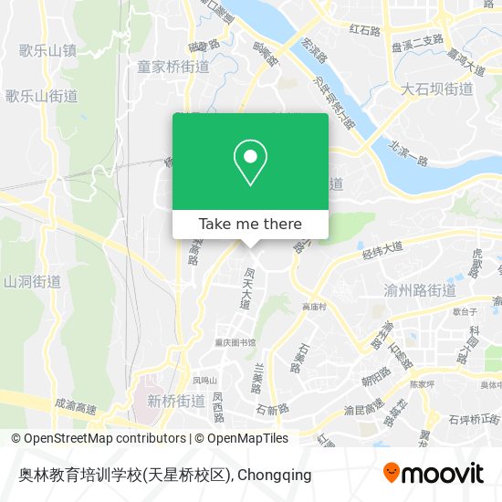 奥林教育培训学校(天星桥校区) map