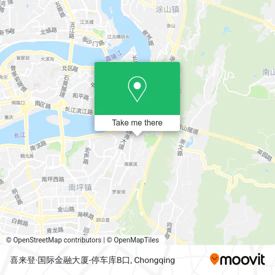 喜来登·国际金融大厦-停车库B口 map