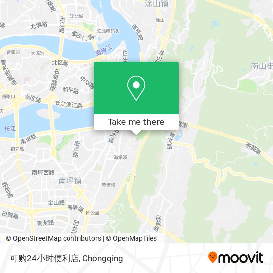可购24小时便利店 map