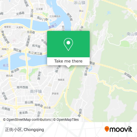 正街小区 map