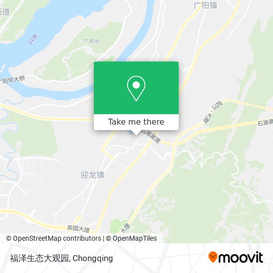 福泽生态大观园 map
