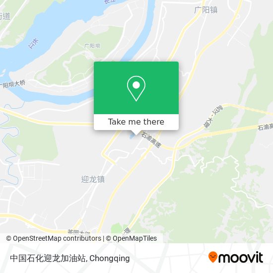 中国石化迎龙加油站 map
