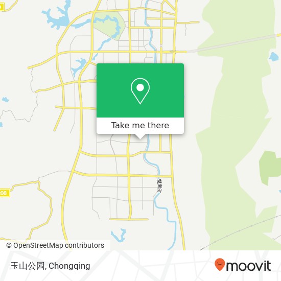 玉山公园 map