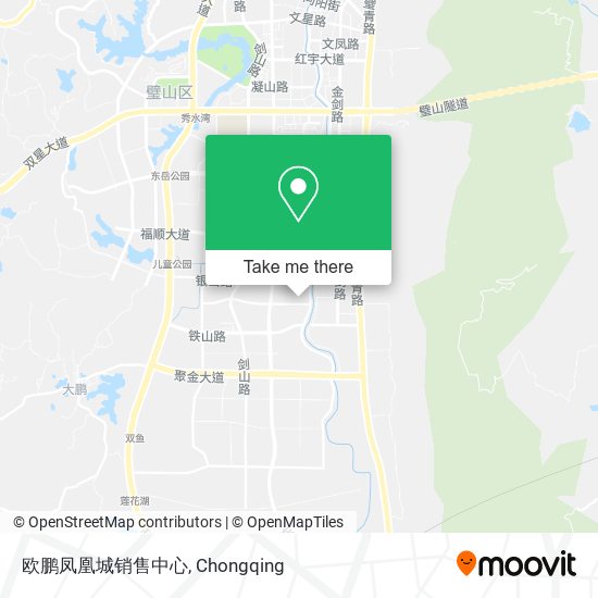 欧鹏凤凰城销售中心 map