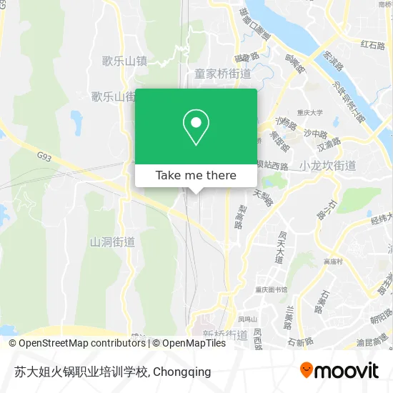 苏大姐火锅职业培训学校 map