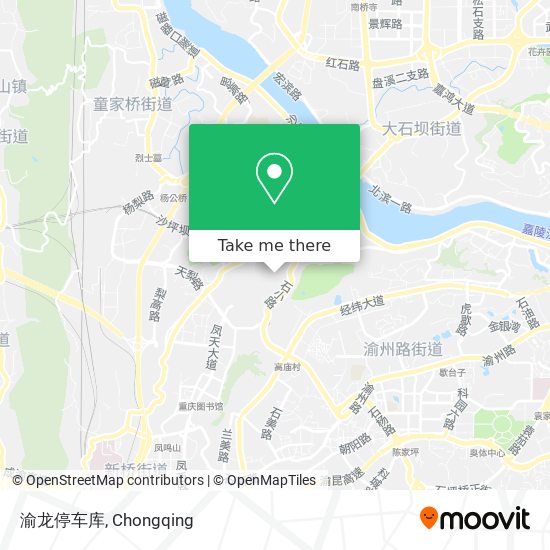 渝龙停车库 map