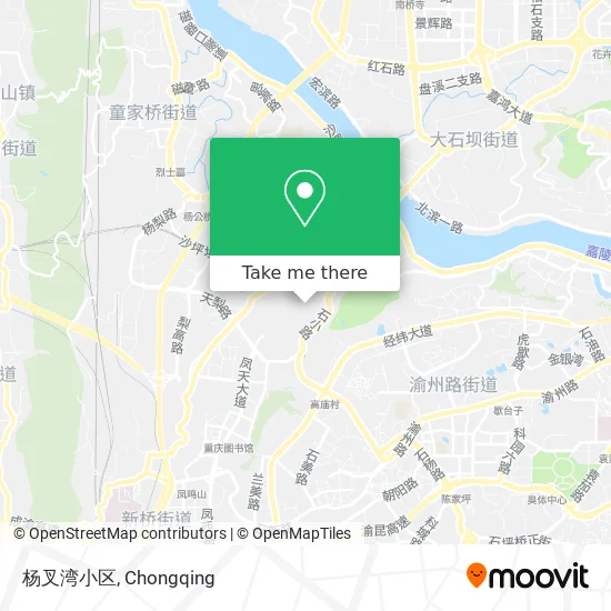 杨叉湾小区 map
